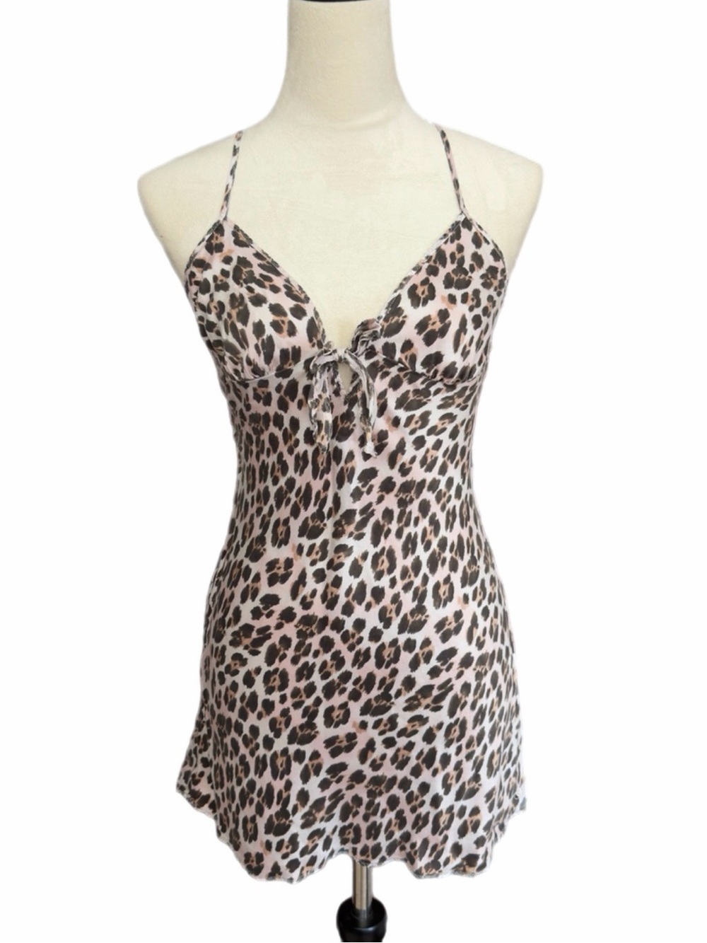 Victorias Secret 100% silk babydoll mini dress